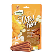 DENTALIGHT - Vital Fiber Wellbar Dog Chew Treats, Real Fruit & Veggie Blend Fight Bad Breath, Grain-free, 8pcs, 80g